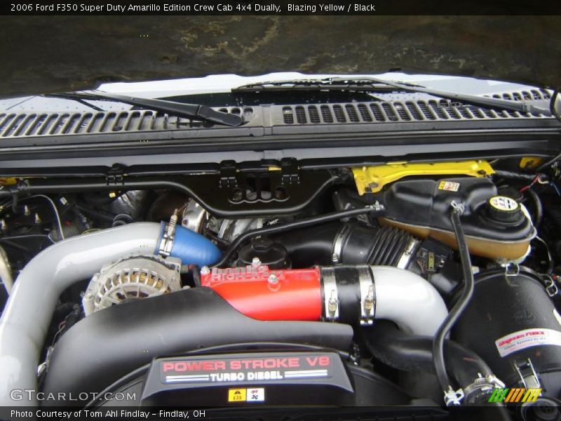 Blazing Yellow / Black 2006 Ford F350 Super Duty Amarillo Edition Crew Cab 4x4 Dually