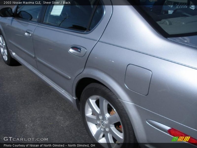 Sheer Silver / Black 2003 Nissan Maxima GLE