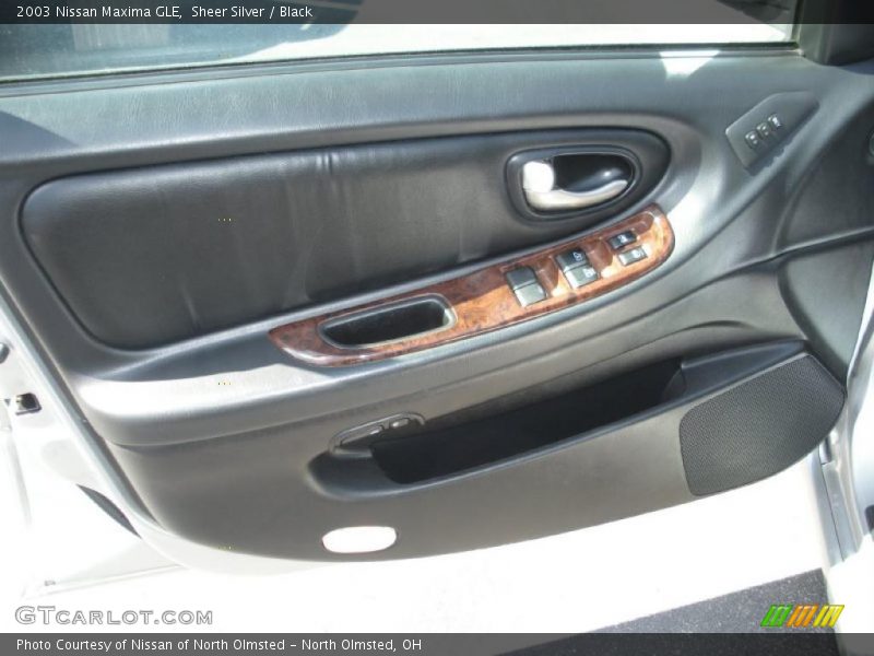 Sheer Silver / Black 2003 Nissan Maxima GLE