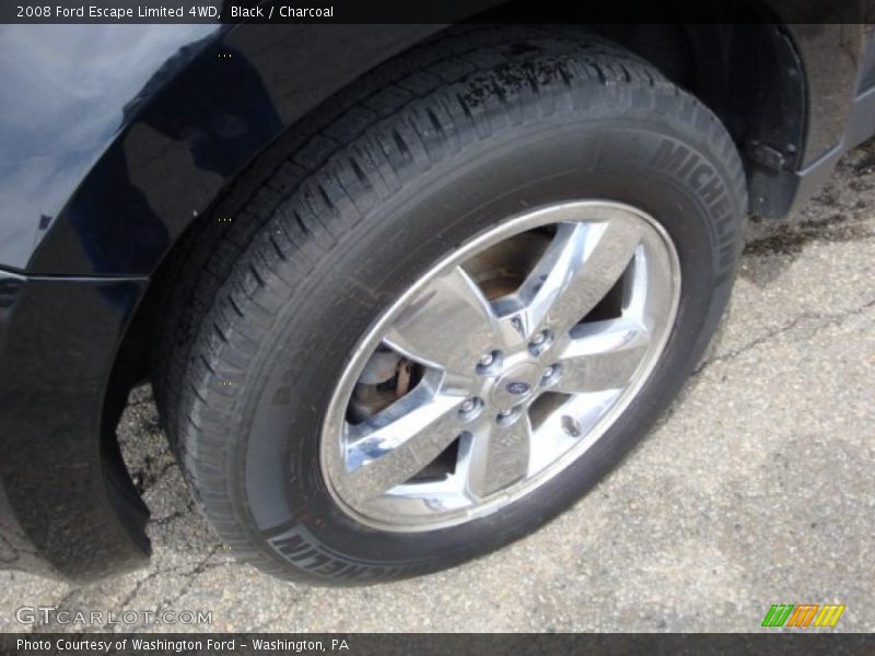 Black / Charcoal 2008 Ford Escape Limited 4WD