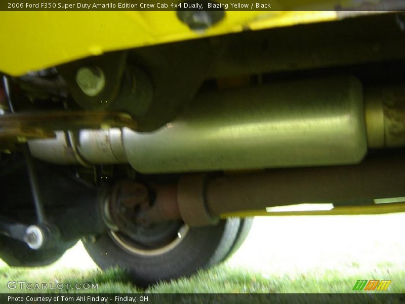 Blazing Yellow / Black 2006 Ford F350 Super Duty Amarillo Edition Crew Cab 4x4 Dually