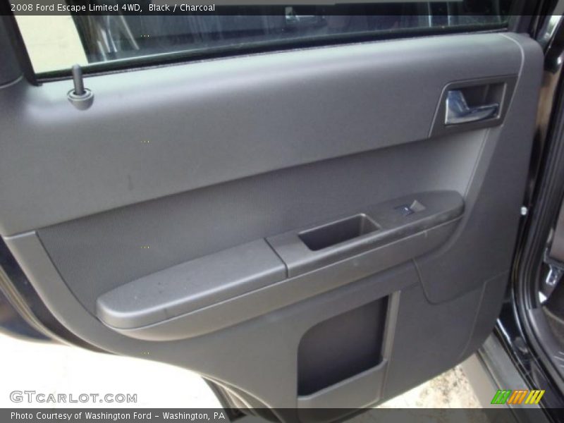Black / Charcoal 2008 Ford Escape Limited 4WD
