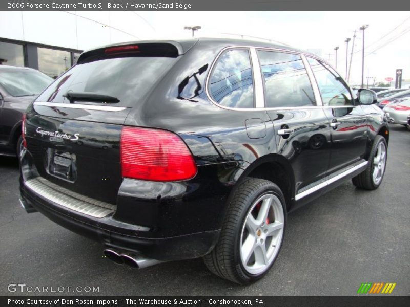 Black / Havanna/Sand Beige 2006 Porsche Cayenne Turbo S