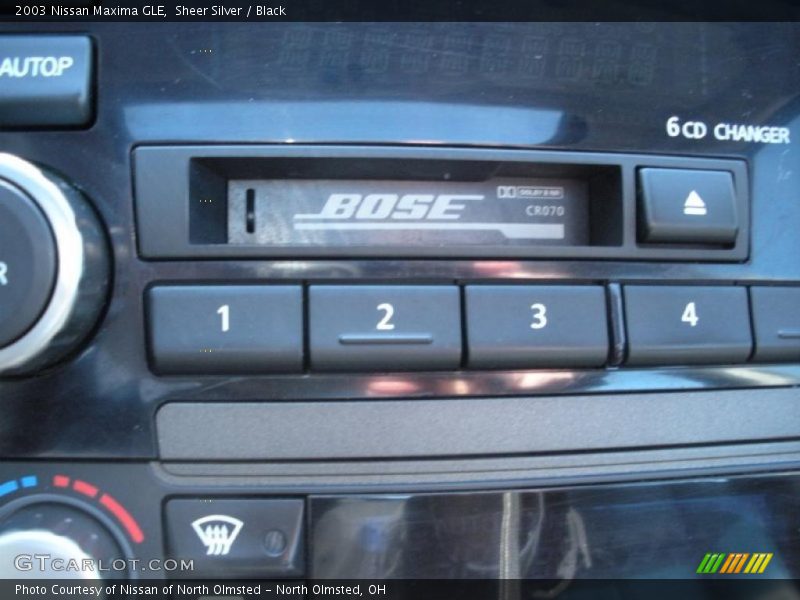 Sheer Silver / Black 2003 Nissan Maxima GLE