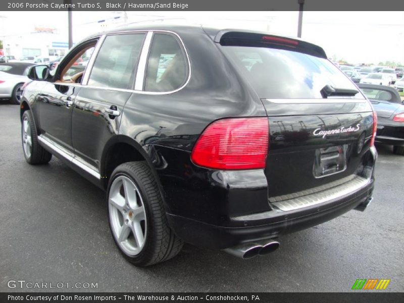 Black / Havanna/Sand Beige 2006 Porsche Cayenne Turbo S