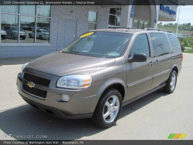 Bronzemist Metallic / Neutral Beige 2005 Chevrolet Uplander LS