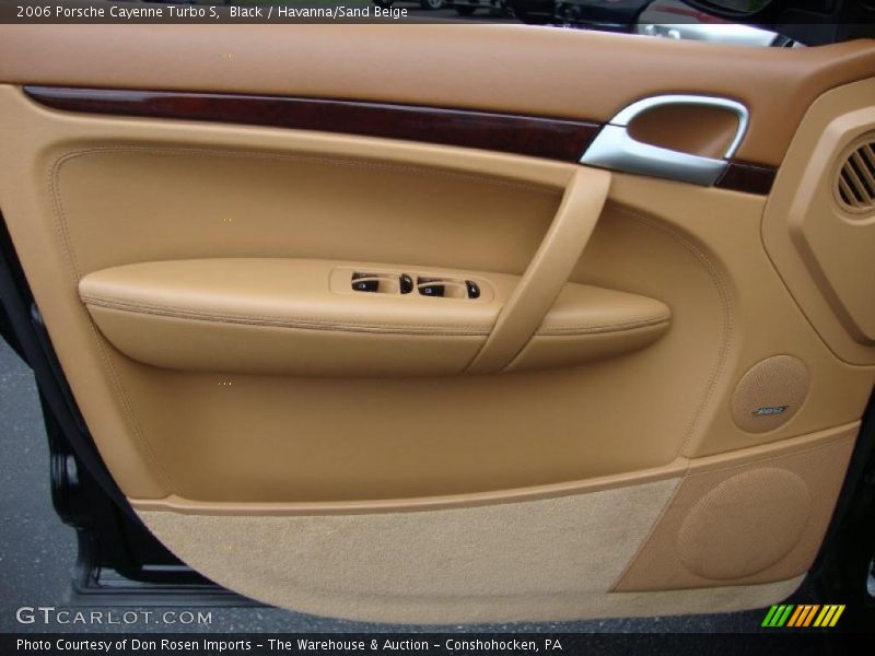 Black / Havanna/Sand Beige 2006 Porsche Cayenne Turbo S