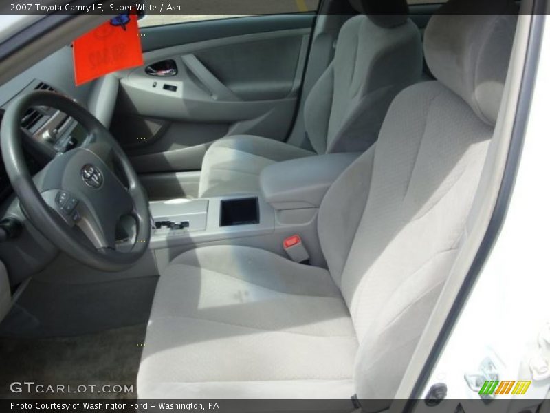 Super White / Ash 2007 Toyota Camry LE