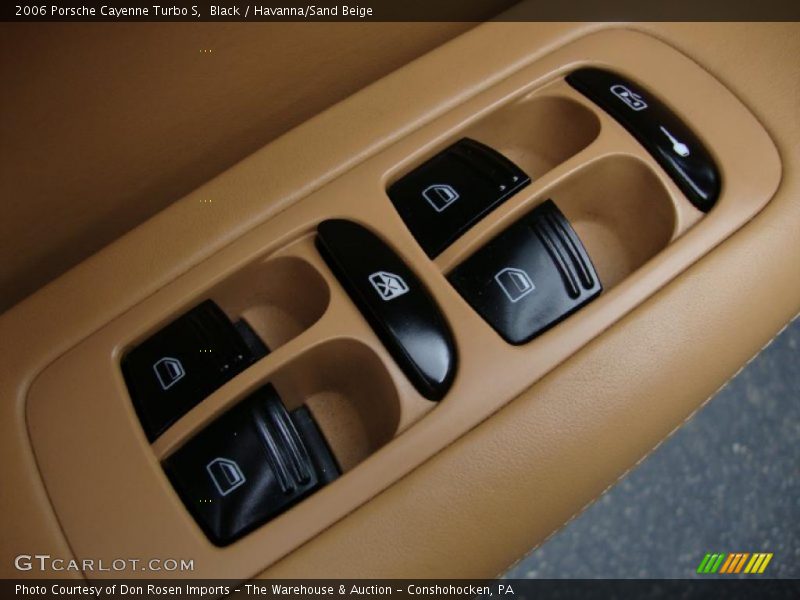 Black / Havanna/Sand Beige 2006 Porsche Cayenne Turbo S