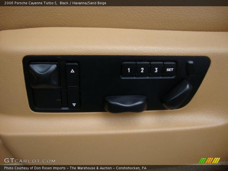 Black / Havanna/Sand Beige 2006 Porsche Cayenne Turbo S