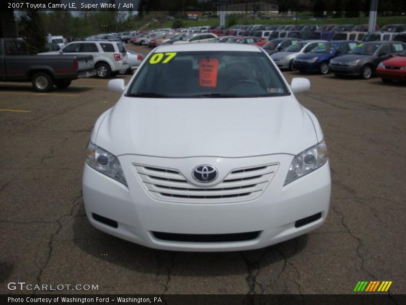 Super White / Ash 2007 Toyota Camry LE
