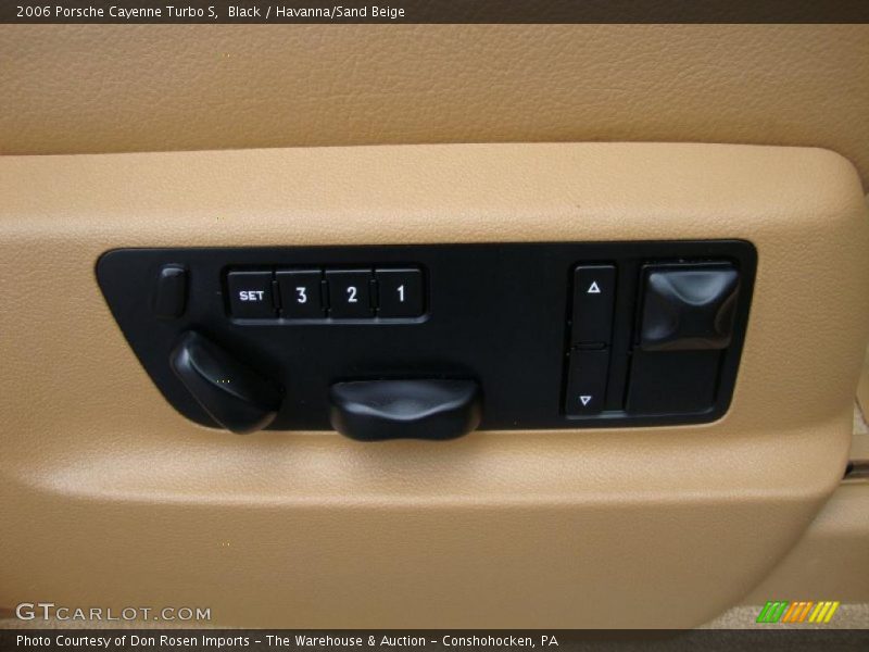 Black / Havanna/Sand Beige 2006 Porsche Cayenne Turbo S