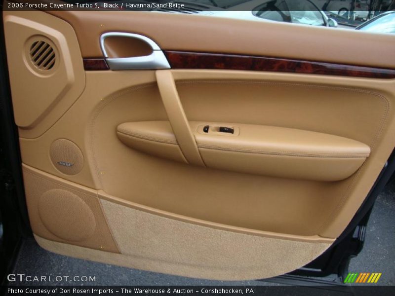 Black / Havanna/Sand Beige 2006 Porsche Cayenne Turbo S
