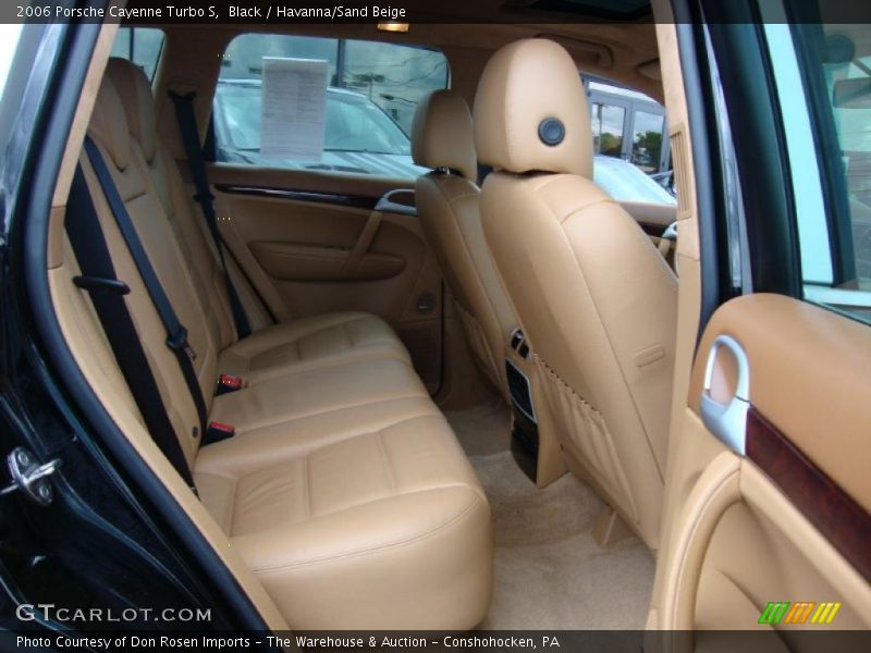 Black / Havanna/Sand Beige 2006 Porsche Cayenne Turbo S