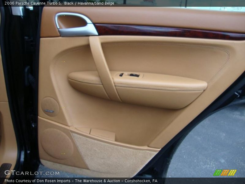 Black / Havanna/Sand Beige 2006 Porsche Cayenne Turbo S