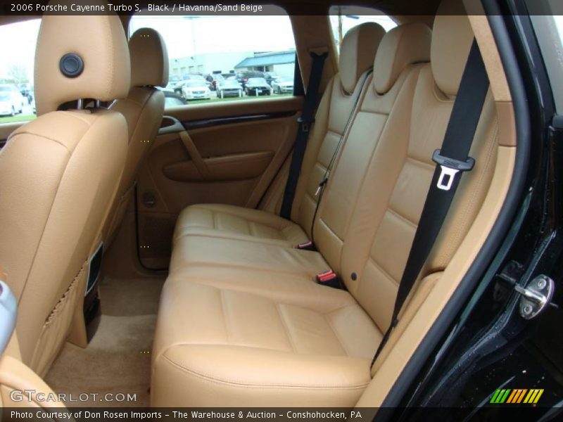 Black / Havanna/Sand Beige 2006 Porsche Cayenne Turbo S