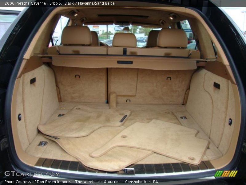Black / Havanna/Sand Beige 2006 Porsche Cayenne Turbo S