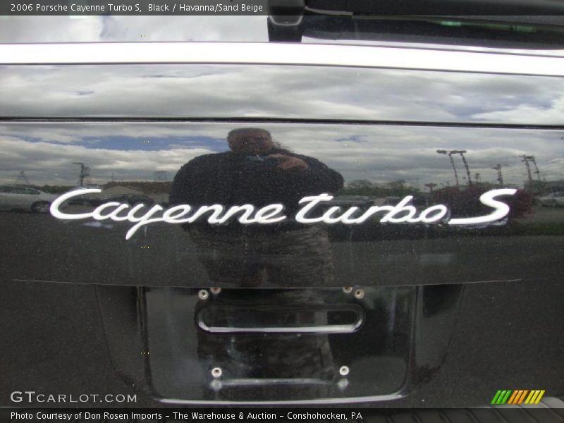 Black / Havanna/Sand Beige 2006 Porsche Cayenne Turbo S