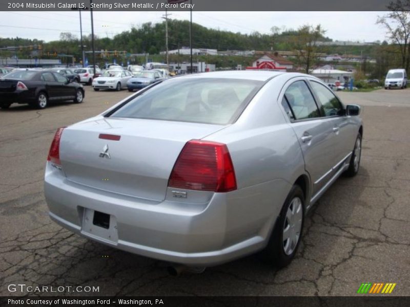 Sterling Silver Metallic / Petrol Gray 2004 Mitsubishi Galant LS