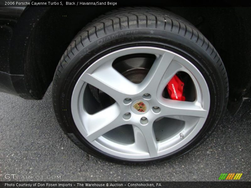 Black / Havanna/Sand Beige 2006 Porsche Cayenne Turbo S