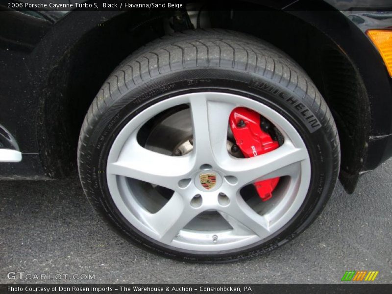 Black / Havanna/Sand Beige 2006 Porsche Cayenne Turbo S