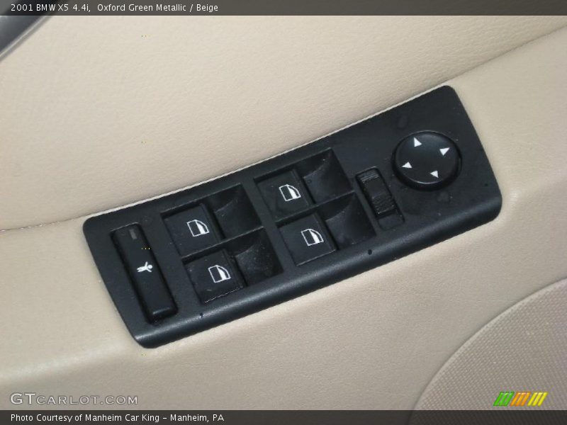 Oxford Green Metallic / Beige 2001 BMW X5 4.4i