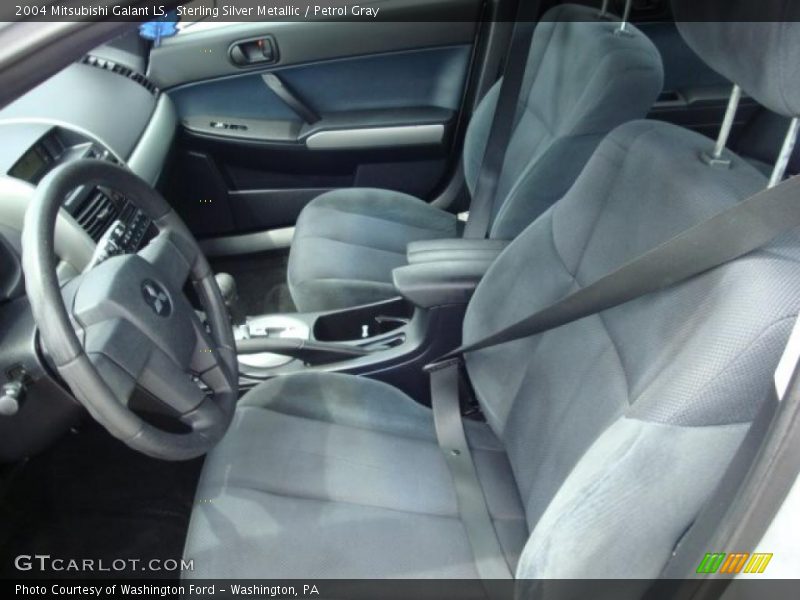 Sterling Silver Metallic / Petrol Gray 2004 Mitsubishi Galant LS