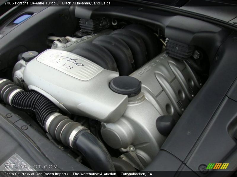 Black / Havanna/Sand Beige 2006 Porsche Cayenne Turbo S