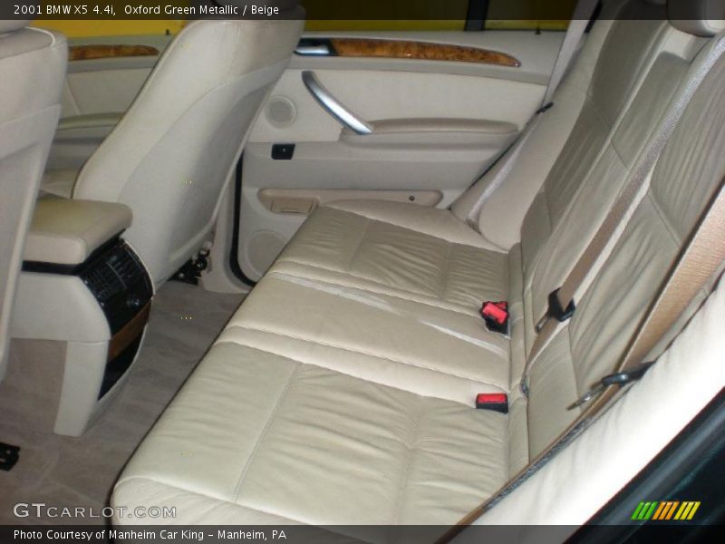 Oxford Green Metallic / Beige 2001 BMW X5 4.4i