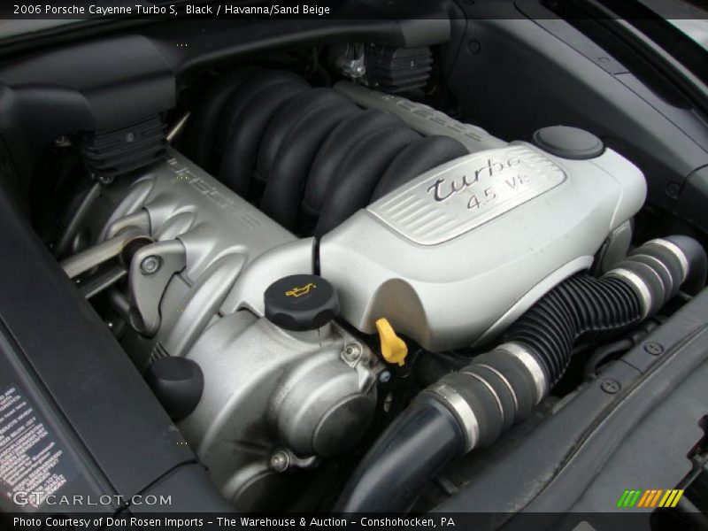 Black / Havanna/Sand Beige 2006 Porsche Cayenne Turbo S