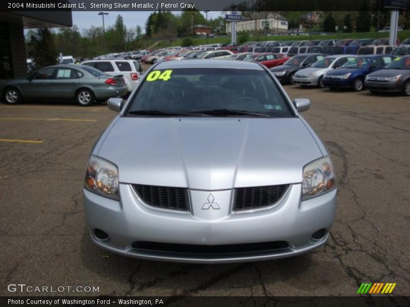 Sterling Silver Metallic / Petrol Gray 2004 Mitsubishi Galant LS