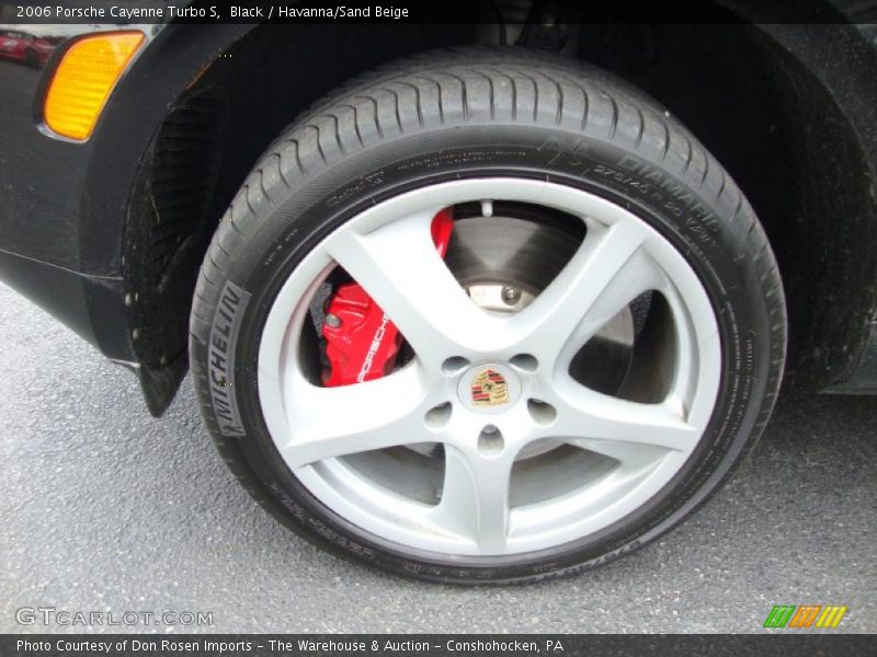 Black / Havanna/Sand Beige 2006 Porsche Cayenne Turbo S