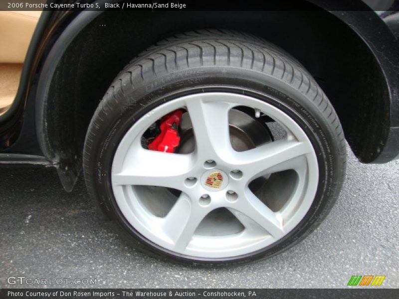 Black / Havanna/Sand Beige 2006 Porsche Cayenne Turbo S