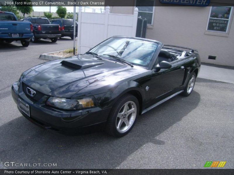 Black / Dark Charcoal 2004 Ford Mustang GT Convertible