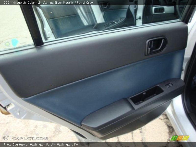 Sterling Silver Metallic / Petrol Gray 2004 Mitsubishi Galant LS