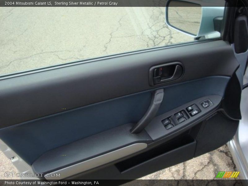 Sterling Silver Metallic / Petrol Gray 2004 Mitsubishi Galant LS