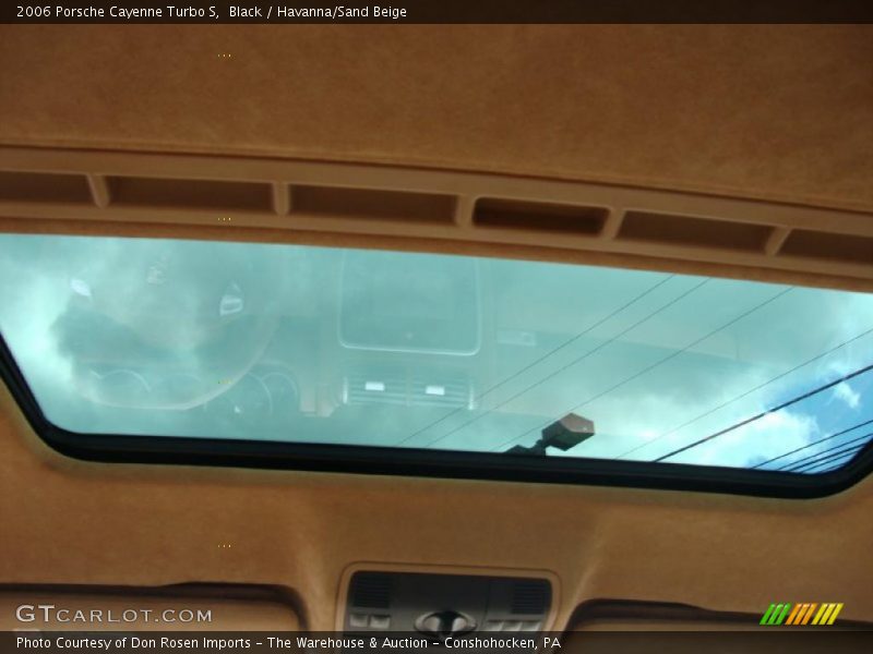 Black / Havanna/Sand Beige 2006 Porsche Cayenne Turbo S