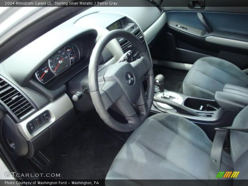 Sterling Silver Metallic / Petrol Gray 2004 Mitsubishi Galant LS