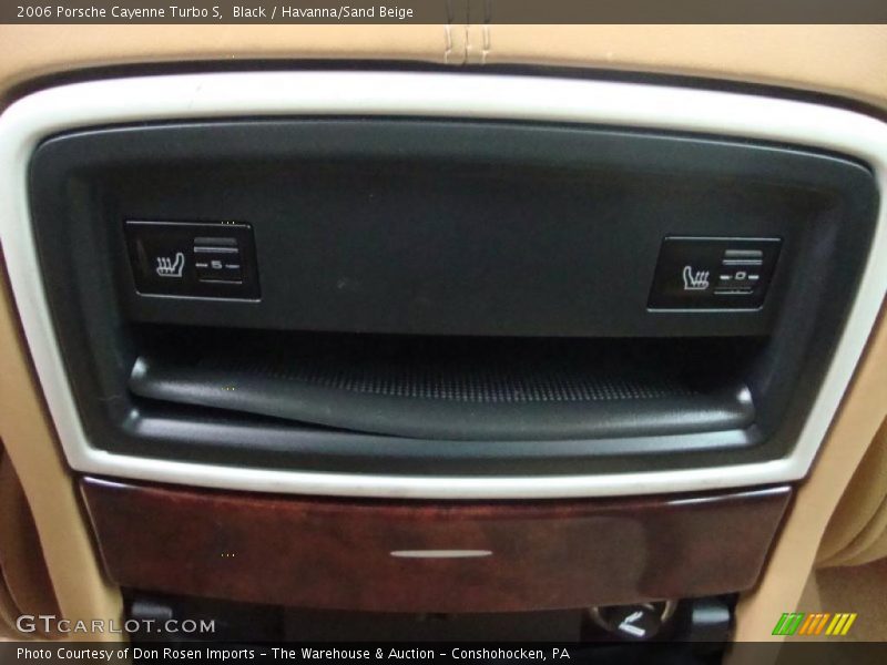 Black / Havanna/Sand Beige 2006 Porsche Cayenne Turbo S