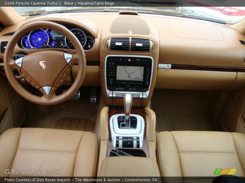 Black / Havanna/Sand Beige 2006 Porsche Cayenne Turbo S