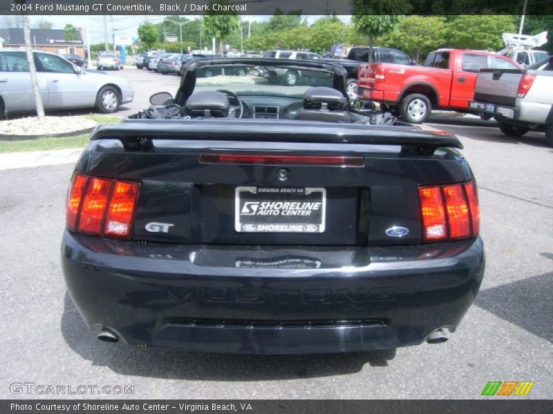 Black / Dark Charcoal 2004 Ford Mustang GT Convertible