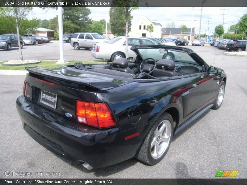 Black / Dark Charcoal 2004 Ford Mustang GT Convertible