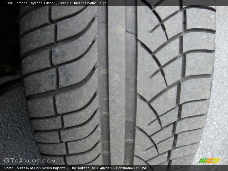 Black / Havanna/Sand Beige 2006 Porsche Cayenne Turbo S