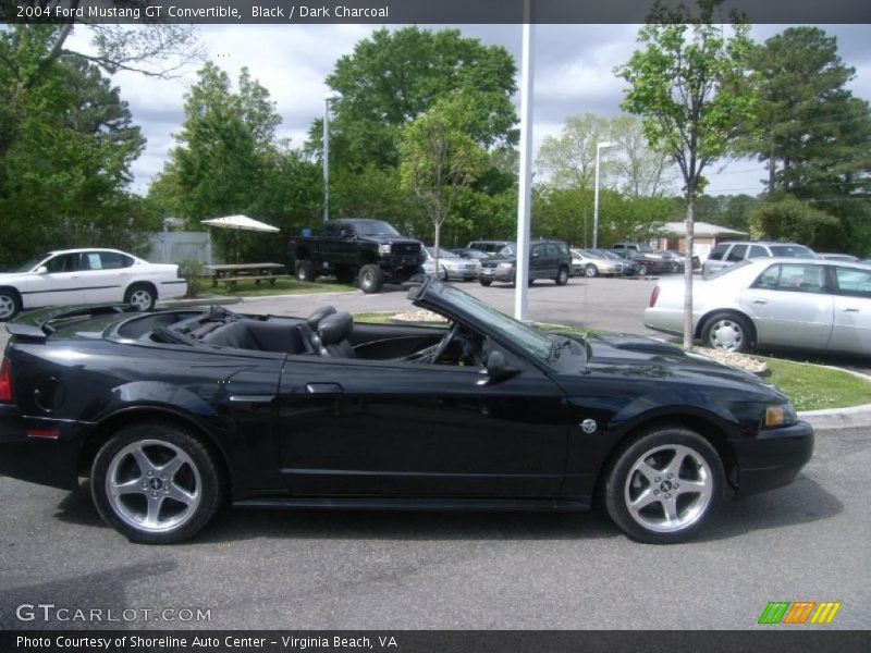 Black / Dark Charcoal 2004 Ford Mustang GT Convertible