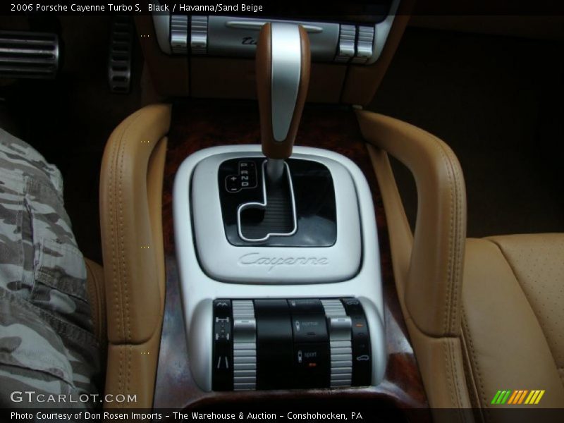 Black / Havanna/Sand Beige 2006 Porsche Cayenne Turbo S