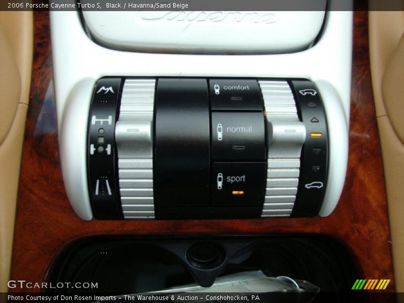 Black / Havanna/Sand Beige 2006 Porsche Cayenne Turbo S