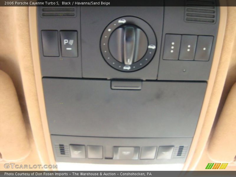 Black / Havanna/Sand Beige 2006 Porsche Cayenne Turbo S