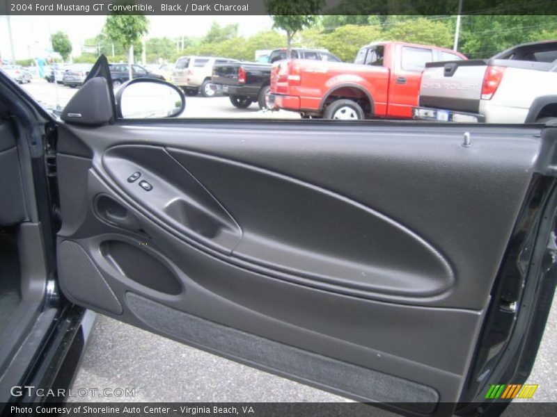 Black / Dark Charcoal 2004 Ford Mustang GT Convertible