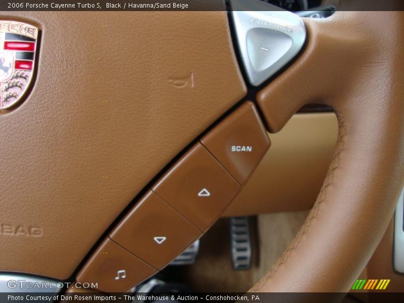 Black / Havanna/Sand Beige 2006 Porsche Cayenne Turbo S