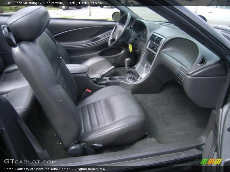 Black / Dark Charcoal 2004 Ford Mustang GT Convertible